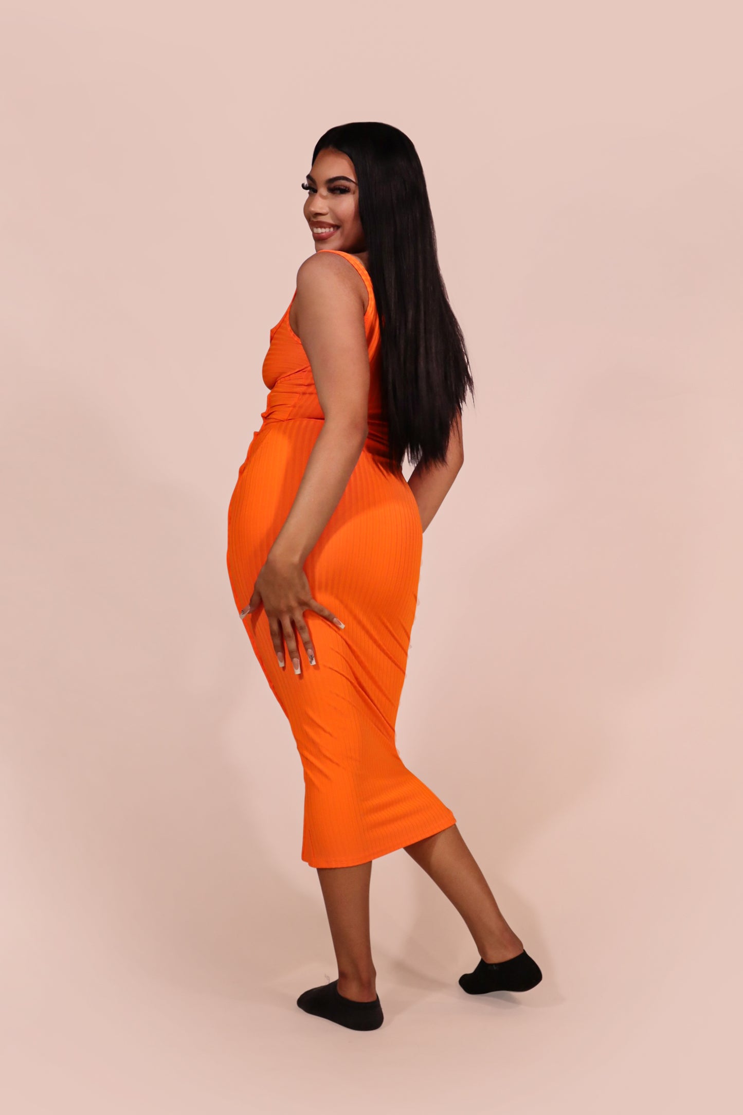 Stavros corset maxi dress